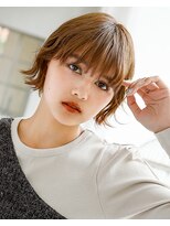 タヤ 府中店(TAYA)&nbsp;20代シースルーバングオリーブカラー外ハネミくびれミディ