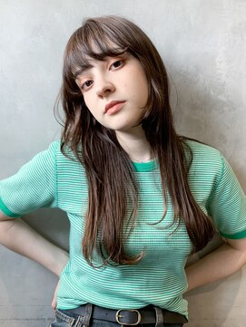 アイティーバイアルバム 藤沢店(IT by ALBUM) ワンカールアレンジ_ショコラベージュボブルフ_38621