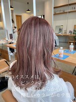 フーガヘアー 元住吉店(FUGA hair) ピンクベージュ/ニュアンスカラー20代30代40代50代