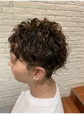スパイラルパーマ　カット