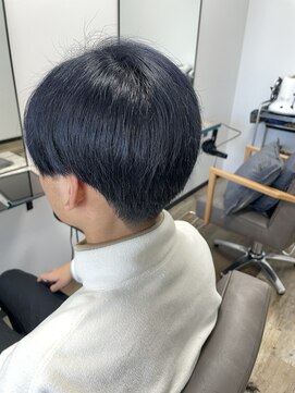 サボ(SABO) 色落ちシルバーのネイビーカラー