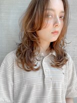 レクタ(RECTA)&nbsp;斜めバングインナーグレージュ大人ベージュカラー4