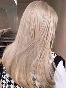 サイン 渋谷(SIGN) レイヤーカットイヤリングカラーインナーカラーケアブリーチ