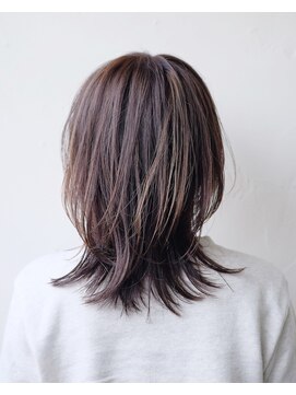 ルプラ ガーデン(le-pla garden) ミディアムウルフ#ベージュ#パーマ #ダメージレスカラー#豊橋