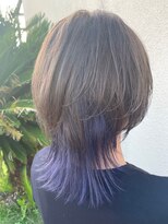 ヘアドゥーポジャ 藤岡店(hair Do poja)&nbsp;ウルフレイヤー・インナーカラー、フェイスフレーミング