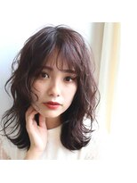 ファイブ ノーヴル カラット(5 Noble ct.)&nbsp;【町田パーマ】 コテ巻き風カール