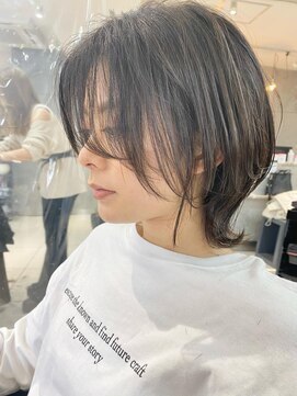 ダブルトーキョー シブヤ(W-TOKYO SHIBUYA) ネオウルフ×フリンジバングボブウルフ　ウルフカット