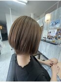 ショートボブ+アディクシーカラー