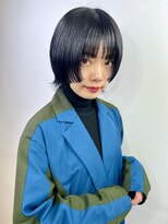 アリートウキョウ(ALLY TOKYO) ショートウルフカットボブウルフ姫カット黒髪ボブルフレイヤー