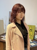 ヘアー アイス ルーチェ(HAIR ICI LUCE)&nbsp;ミディアムパーマ/ボブパーマ/暖色系カラー/大野