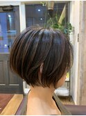 大人ショートボブ
