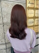 ハピネス 河原町店(Happiness)&nbsp;四条河原町　ブリーチなしダブルカラー　ピンクベージュ