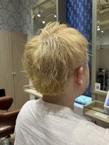 ビス リアン 川口店(Vis lien)&nbsp;ナチュラルマッシュ ハイトーンカラー ミルクティーベージュ