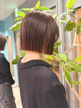 ノエ トトン(noe tton) ホワイトグレージュ/デジタルパーマ/チェリーブラウン/名駅a35