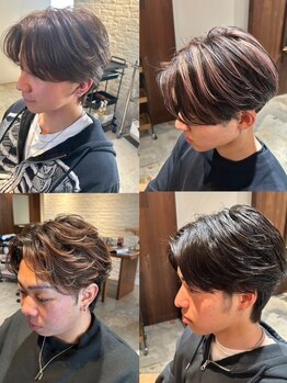 クラン バイ ナチュラル(clan by Natural)の写真/【メンズの髪質改善◇】毛流れパーマは自然で清潔感のあるシンプルなスタイルに☆頭の形を綺麗に魅せる♪
