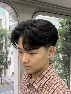 ニコ トウキョウ ロジック(nico TOKYO Logic) センターパート×ニュアンスパーマで毎日を楽に◎