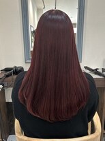 エミュ(emu.)&nbsp;【育てる髪色♪】ブリーチなしチェリーレッド