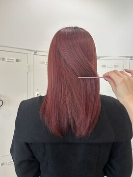 アーチバイケンジ(arch by kenje) チェリーレッド≪arch平塚美容室≫