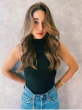 シーエスメイドバイシャチュー 亀有店(CS made by SHACHU) 透明感ブラウン×リラクシーロング