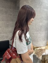 ラナ 新宿(lana)&nbsp;レッド/レイヤー/似合わせ/トリートメント/【lana hair新宿】