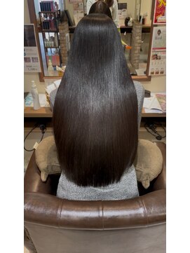 ヘアメイク シュシュ(Hair make chou chou) 小顔ヘア/簡単スタイリング/暗めカラー/顔周り/伸ばしかけヘア