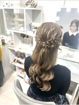 ルノンルージュ(Renon Rouge) ハーフアップ