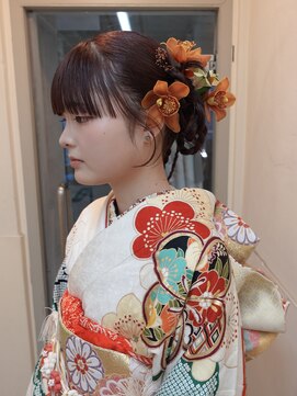 ネアー 新潟(NEER) 【大人ガーリー】タイトヘア×柔らか暖色カラー×小顔レイヤー