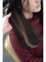 ポタム 東中野(potamu) ストレートにも映える《シールエクステ》インナーカラー