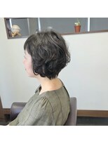 サロン ド 榮(Salon de 榮) 可愛いくせ毛ボブヘア