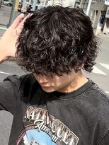 メンズサロン ノード 栄(men’s salon NODE)&nbsp;波巻きスパイラル栄レイヤーマッシュスタイル