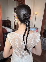 ピエドプールポッシュ(PiED DE POULE POCHE) wedding hair