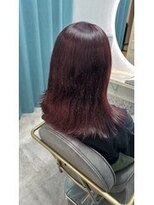 テーラヘアー 我孫子店(TELA HAIR)&nbsp;ワインレッドカラー
