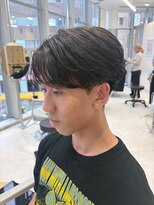 ハニー 町田(HONEY)&nbsp;アップバング 毛流れパーマ１