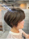 40代50代60代 &nbsp;襟足スッキリくびれショート 2607