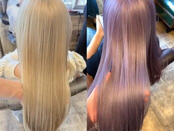HM hair salonの写真/【駒込】丁寧なカウンセリングであなたに合ったカラーをご提案♪透明感カラー、外国人風カラーはおまかせ☆
