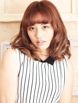 モニカ 横須賀中央店(Monica) ロブの新定番☆ふんわり柔らかシフォンウェーブ