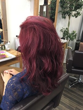 ヘアメイクエイト 丸山店(hair make No.8) 【No.8＊岩切祐樹】チェリーピンク