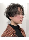 無造作ショートbob