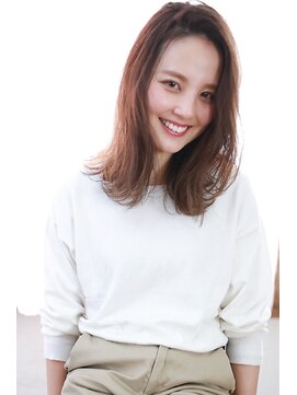 ラフィス ヘアー リアン 西宮北口店(La fith hair lien) 【La fith】 大人ナチュラル☆ミディアムスタイル