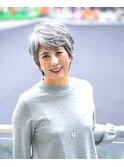 【えがお美容室】40代50代にオススメ☆シルエット美ショート