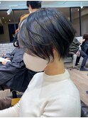 こだわり骨格補正カット◎立体感と自然な丸みくびれショートボブ