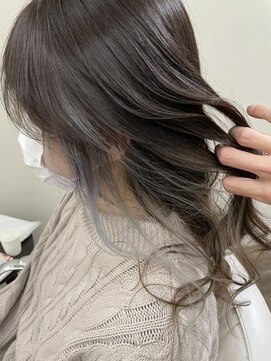 ビーオーダーズ(B-order's) ☆韓国風☆インナーカラー[アッシュグレー]