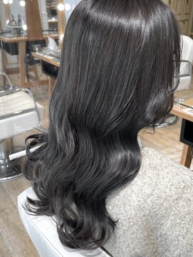 ネオリーブ チロル 横浜西口店(Neolive CiroL.) 韓国風　抜け感ヘア　ダークグレージュヘア
