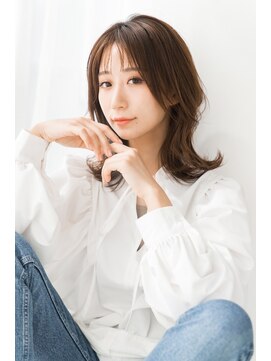 フレームプラス 御堂筋難波店(FRAME +) こなれ感♪ふわっとミディアム