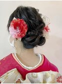 【LatelierContent asuka】和装ヘアアレンジ