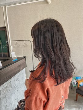 ヘアーニコット(hair Nicott) バイオレットブラウン×ローレイヤー