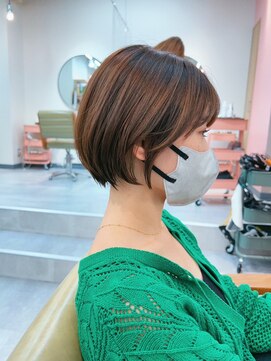 ロウバイレボ 柏(lou by revo) ショートボブ/ミニボブ/マッシュ/切りっぱなし/柏駅