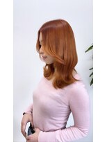 ルピナス 北千住(Lupinus) 韓国風、バレンシアオレンジカラー