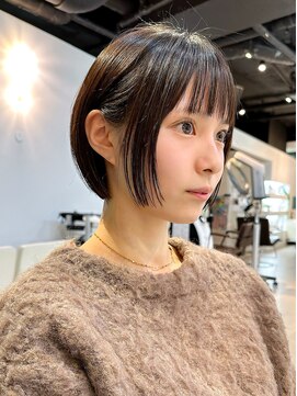 クルー(Creww KYOTO) お手入れ簡単・シンプルまとまるボブ