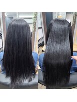 ナチュラル 泉中央店(Natural) 縮毛矯正をしてても軽やかに◎さらつやストレート